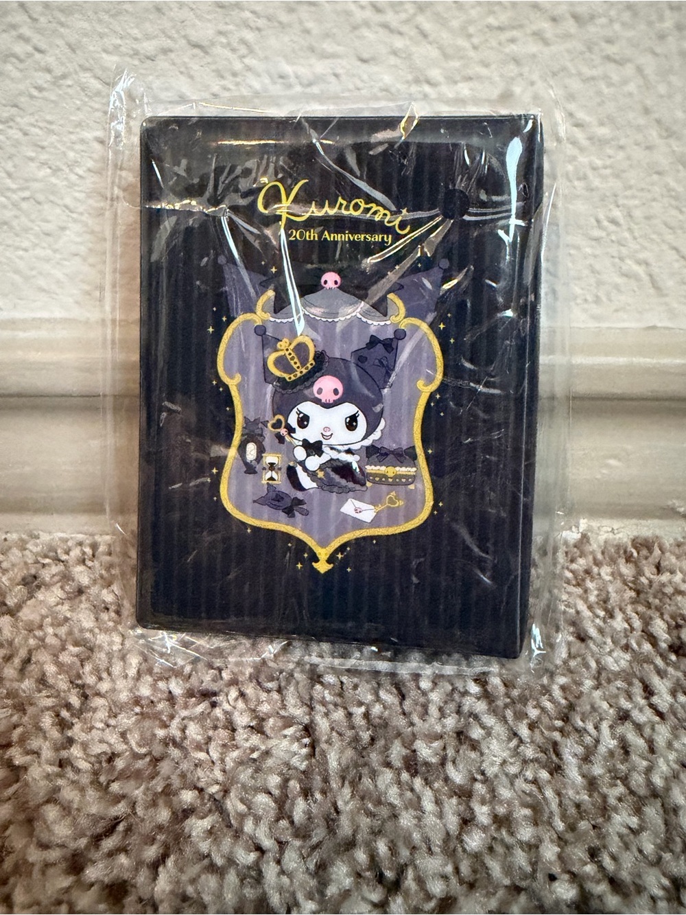 Kuromi 20th Anniversary Black & Purple Photo Holder